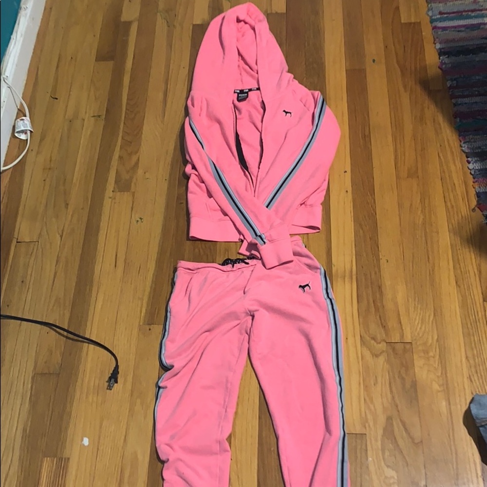 PINK sweat suit